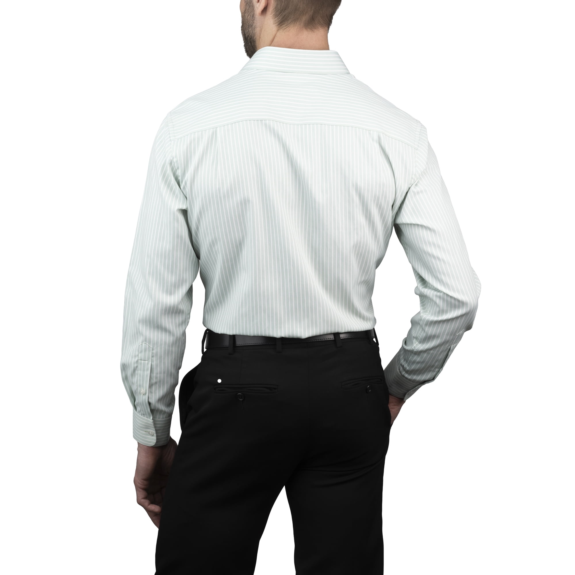 U.S. Polo Assn. Mens Dress Shirt Regular Fit Long Sleeve