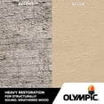 thumbnail image 3 of Olympic Rescue It Solid Exterior Deck Resurfacer and Primer with Sealant Pink Sand, 3 Gallon, 3 of 7