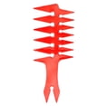 thumbnail image 2 of Men's Comb, Wide Tooth Hair Comb Retro Styling Comb Smooth Glide Rounded Teeth ABS Material Lightweight Portable 20 X 8 X 0.5cm, 2 of 7