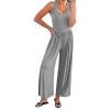 thumbnail image 1 of Pantalons pour Femmes Mode Décontractée Combinaison Longue à Bretelles Gris m, 1 of 8