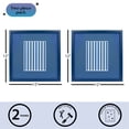 thumbnail image 4 of Urban Shop 12 x 12 Blue Wood Picture Frames, 2-Pack, Displays 6 x 8 Photo with Mat, 4 of 10