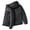 c01Black, variant on Men's Printed Lightweight Puffer Jacket Hooded Warm Winter Coat Quilted Lined Water-Resistant Full Zip Jackets Red L