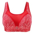thumbnail image 2 of Tagold Womens Plus Size Sexy lingerie,Woman's Fashion Plus Size Wire Free Comfortable Push Up Hollow Out Bra Underwear, 2 of 3