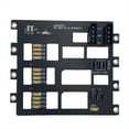 thumbnail image 1 of Placa Base de Disco Duro SAS/ para Servidor de Almacenamiento NAS, Adaptador de 6 Gbps SFF8643 A HDD SSD de 4 Bahías, Fuente de Alimentación 4D de Gran Tamaño., 1 of 5