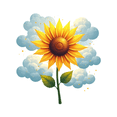 thumbnail image 6 of cartoon Sunflower Theme Stickers, Waterproof Sunflower Theme Sticker for Water Bottle Laptop Phone Cases Planner Skateboard Luggage Helmet Party Favor Decor, Ideal for Adults Teens Teacher Rewards, 6 of 9