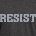 thumbnail image 3 of CafePress - Resist Typography In Grey T Shirt - Men's Classic Graphic Cotton T-Shirt, 3 of 4