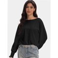 thumbnail image 5 of Womens Tops Long Ruffle Sleeve Shirts for Women Casual Loose Blouses Fashion, 5 of 6