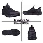 TredSafe Womens Coil On Edge Slip Resistant Shoes
