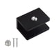 thumbnail image 1 of Soporte de pared Moyic antideslizante 10 piezas Dispositivo de elevación Cuadrado negro M, 1 of 6