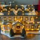 thumbnail image 3 of Christmas Vacation Village Decoration Holiday House Lighted Building Xmas Resin Ornaments Village Decoration Christmas Vacation Village Decoration Holiday House Lighted Building ANGGREK Holiday House Lighted Building, 3 of 7