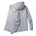 thumbnail image 2 of Sun Hoodies for Men 2025 Lightweight Breathable Long Sleeve Zip Up Hooded Jacket with Pockets Hoodie Outerwear, 2 of 4