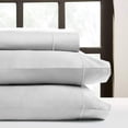 thumbnail image 3 of Sábanas algodón (Matrimonial, Blanco) | Juego Completo de sabanas de Algodon | Matrimonial | Individual | Queen Size | King Size | Incluye Fundas para Almohada, 3 of 4