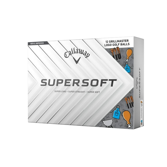 Pelotas de golf Callaway Golf Supersoft 2025 Grill Master
