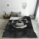 thumbnail image 5 of Balery Magician Hat Skull Manta de Felpa Suave y Acogedora – Cobija de Franela Aterciopelada para Cama, Lavable y Cálida para Sofá, Mascotas, Transpirable-40"x30", 5 of 7
