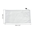 thumbnail image 2 of Unique Bargains A4 Zip File Pouch Document Folders, White, 12 Count, 12 Pack, 2 of 5