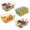 4Pcs Medium Golden, variant on Wire Baskets for Organizing Household 4 Pack Pantry Baskets For Storage Pantry Wire Black Metal Storage Bins