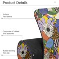 thumbnail image 4 of Yayeee Faucet Mat for Kitchen Sink 14.7" Diatomite Long Splash Guard Pad, Blue Floral, 4 of 7
