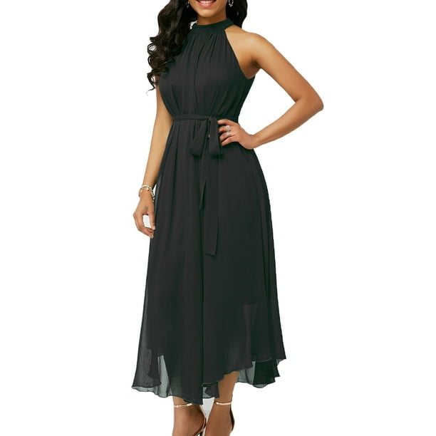 Plus chiffon maxi clearance dress