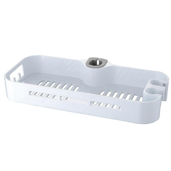 Unatoiry Adjustable Bathroom Pole for Caddy Shower Shelf Organizer Shower Storage Rack Table Home Shower Head Soap Shampoo Bathroom Storage
