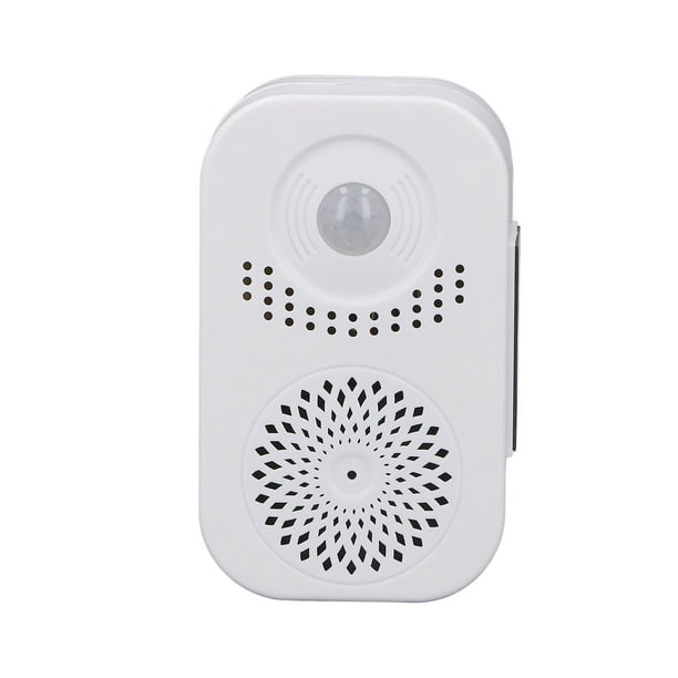 Timbre de entrada timbre con sensor de movimiento recordatorio de voz carga USB grabación de voz para el hogar tienda tienda