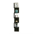 thumbnail image 3 of Furinno 5-Tier Floating Corner Shelf, Wall Mount Shelves for Storage and Display, Espresso, 3 of 5