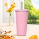 thumbnail image 3 of Vaso aislante de acero inoxidable 500 ml - Aislamiento al vacío, taza portátil para viajar, taza de café de gran capacidad con asa, 3 of 3