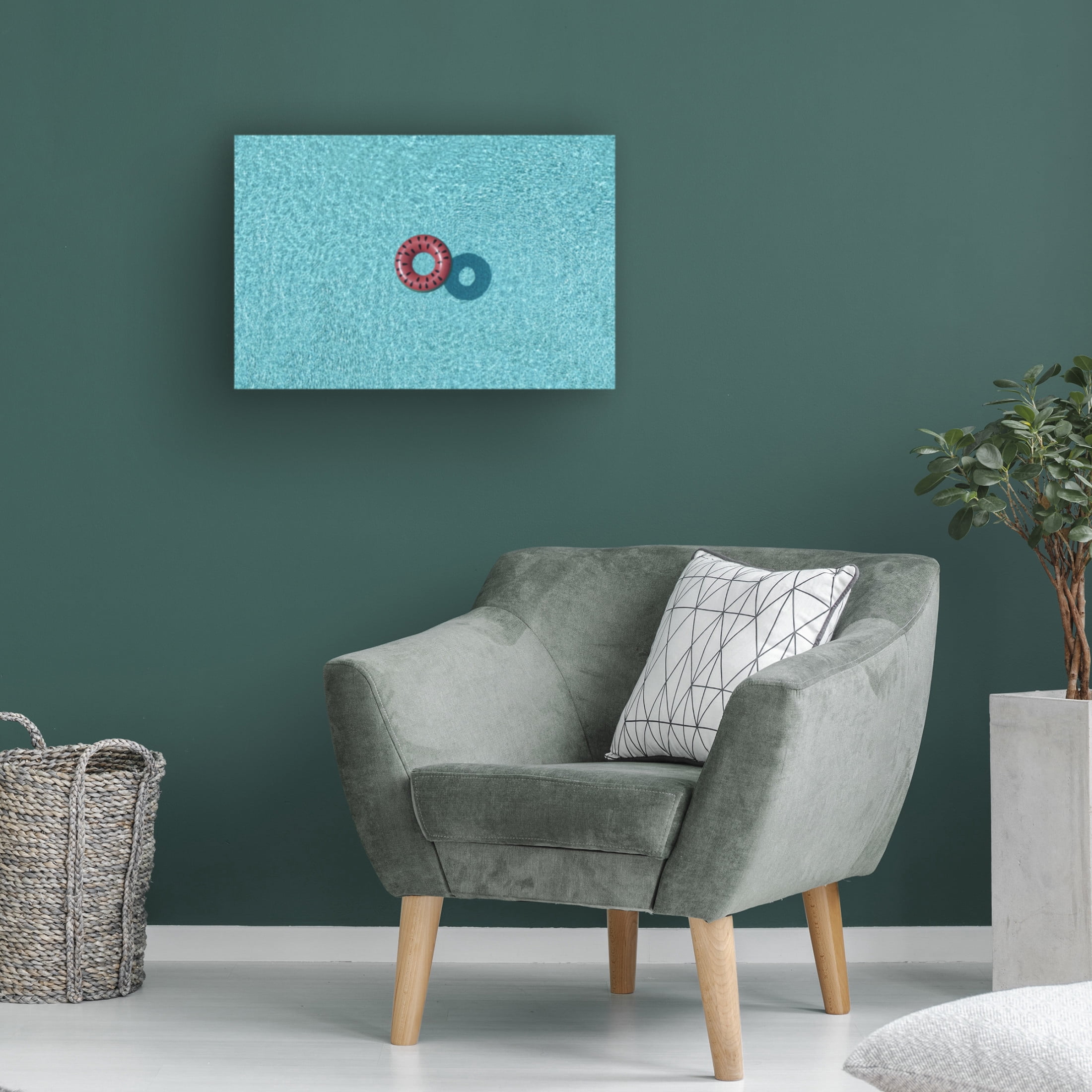 Trademark Fine Art Marcus Cederberg  Cool Pool Canvas Wall Art