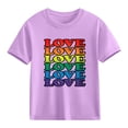 thumbnail image 1 of hengsof T-Shirt Graphique à Manches Courtes Imprimé pour Enfants, 1 of 3
