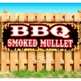 thumbnail image 1 of BBQ Smoked Mullet 13 oz Vinyl Banner With Metal Grommets, 1 of 4