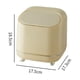 thumbnail image 2 of Cubo de basura pequeño de escritorio con tapa para baño, 2 of 10