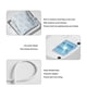 thumbnail image 3 of Methold Alimentador de mascotas WiFi para el hogar, dormitorio, gran capacidad, 4L, videoportero de plástico, dispositivo de alimentación de animales, Suministros para perros Blanco Claro Methold PT003990-01B, 3 of 6