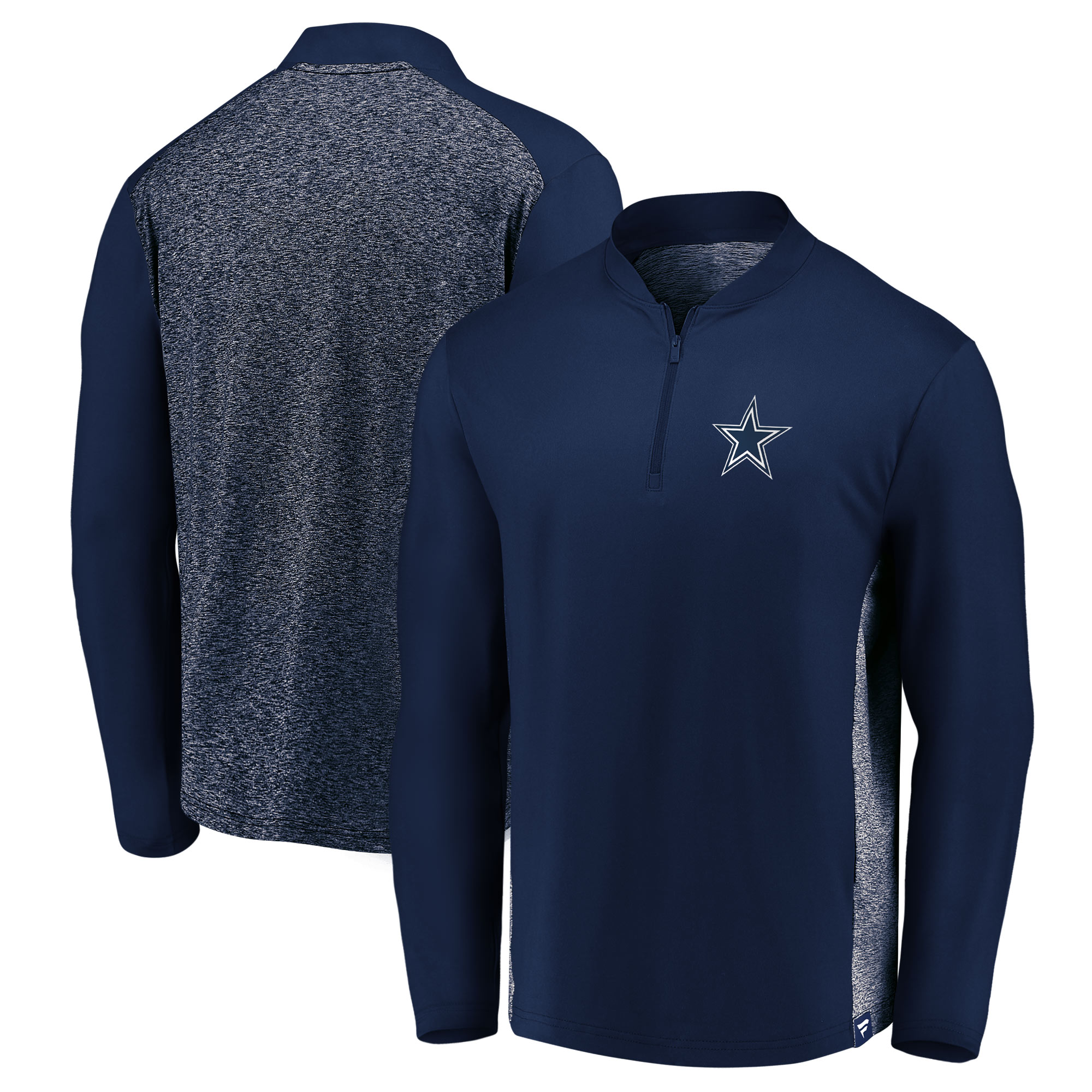 branded quarter zip
