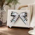 thumbnail image 4 of Dalxymotic Christmas Bow Ornament, Holiday Ribbon Decor Accent, Festive Party Styling Piece, Easy Hanging Home Decor, Christmas Bow Decoration for Tree, Wreath, Door, Mantel, 4 of 5