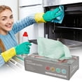 thumbnail image 6 of Coollooc Microfiber Cleaning Cloths, Reusable Cleaning Towels in Box, Microfiber Lint Free Multi-Purpose Towel, Disposable Cleaning Cloths Quick Dry, Kitchen Specific Dishwashing Cloth(B-Green), 6 of 9