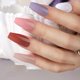 thumbnail image 4 of Uñas completamente cubiertas con puntas de colores, 576 uñas postizas, uñas postizas de ballet largas, pegatinas para uñas postizas DIY, 4 of 7