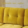 MERITLIFE Sofa, Deep Seat SofaContemporary Chenille Sofa Couch, 82.7
