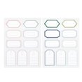 thumbnail image 1 of Creative Name Stickers Self Adhesive Blank Label Sheets for Bottles, Containers & School Supplies 5 Sheets, Assorted Colors, 1 of 4