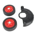 thumbnail image 3 of Lawn Mower Support Wheel, ABS String Trimmer Wheels Lightweight Wearable  for Grass Trimmer, 3 of 7