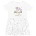 thumbnail image 3 of Inktastic I Am Fearfully and Wonderfully Made Cute Elephants Girls Toddler Dress, 3 of 5