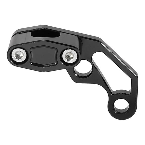 Front Brake Line Hose Clamp Oil Pipe Line Clamps Universal for Motorcycle Scooter Black