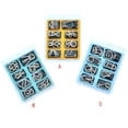thumbnail image 2 of Brain Teaser Magic Educational Intellectual IQ Test Chinese Rings Metal Puzzles Brain Puzzles, 2 of 5