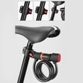 thumbnail image 3 of Secure & Bright: 5-Digit Password Bike Lock with Tail Light for Night Safety!, 3 of 10