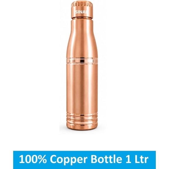 Stylish Copper water Bottle CB2 (100% Copper)