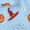 A-Blue603, variant on XIAOCHA Halloween Witch Hat Pumpkin Bat Spider Web Sleep Set For Women Flexible Waistband Loose Night Pajamas