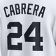 thumbnail image 3 of Camisetas de béisbol de la famosa marca Detroit con bordados para hombres, mujeres y jóvenes, personalizadas #24 CABRERA #28 BAEZ #31 GREENE #33 KEITH, 3 of 5