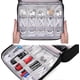 thumbnail image 4 of Portable Electronic Organizer Travel Accessories Cable Bag Universal Cord Storage Case Car, 4 of 5