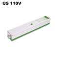 thumbnail image 4 of Sellador de vacío Máquina de sellado automático de calefacción Cocina doméstica Restaurante Contador Air Packer de escape con bolsas de 10pcs Green EE. UU. Enchufe 110V Eigraketly HA028157-06B, 4 of 7