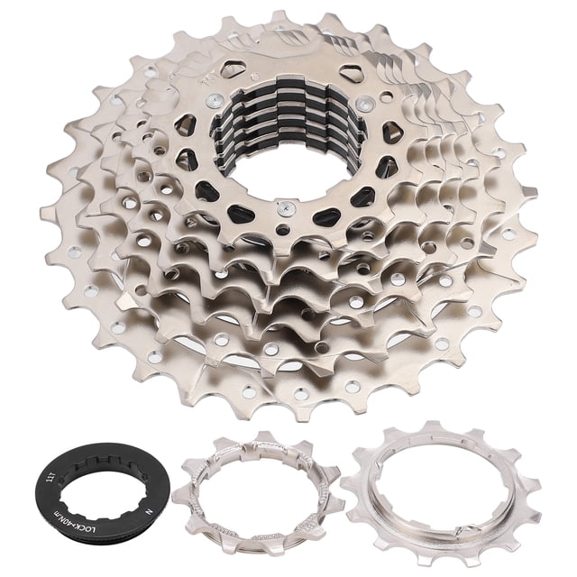 Cassette de acero 11-28T para aventuras ciclistas fluidas Rueda libre para bicicleta de montaña/carretera de 8 velocidades