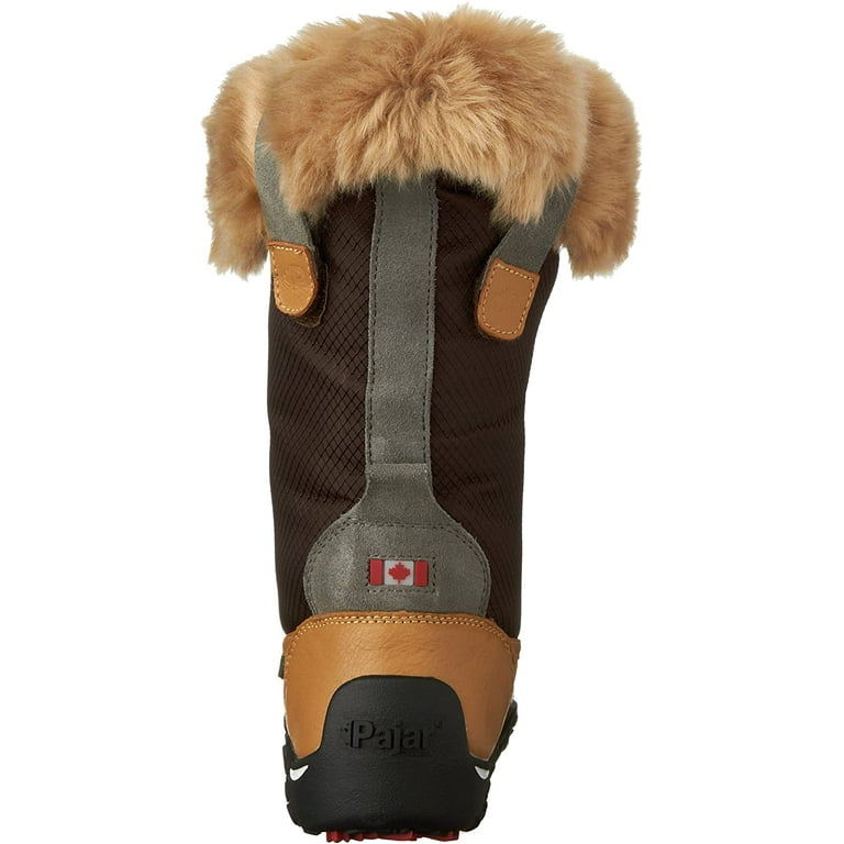 Pajar Women s Genevieve Boots Honey Dark Brown Walmart