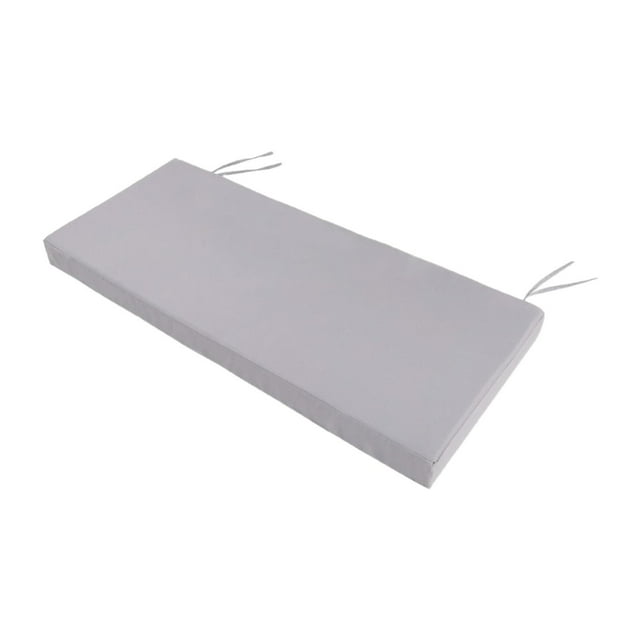 S SERENABLE Bench Cushion Porch Swing Seat Patio Bench Seat for Couch Garden Patio Chair Gray
